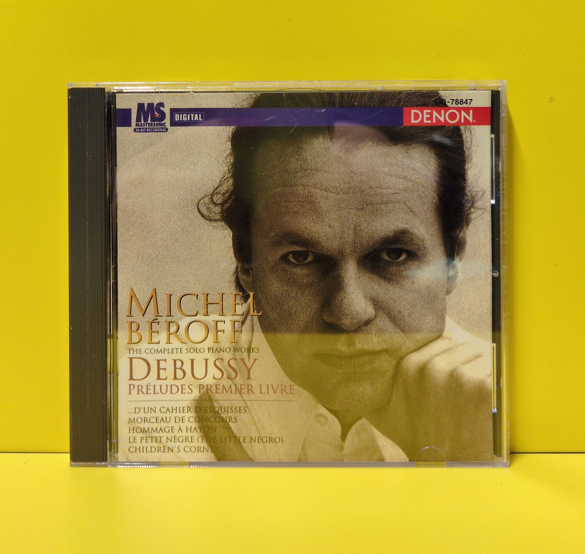 Debussy, Michel Béroff - Préludes, Book 1 - 1996 - CO-78847 Used - NM - CDs Debussy, Michel Béroff - Préludes, Book 1 - 1996 - CO-78847 Used - NM - CDs
