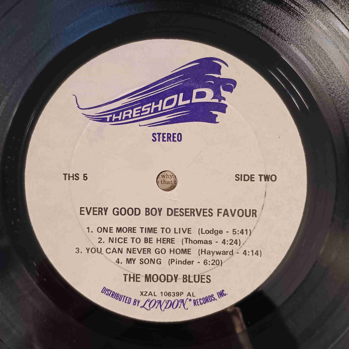 The Moody Blues - Every Good Boy Deserves Favour PROMO - 1971 - THS 5 Used - VG+ - Vinyl The Moody Blues - Every Good Boy Deserves Favour PROMO - 1971 - THS 5 Used - VG+ - Vinyl