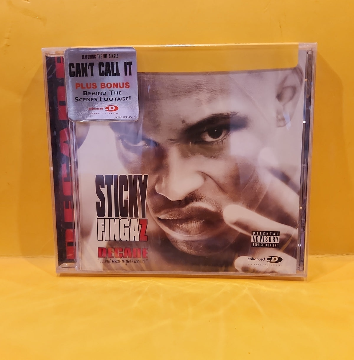 Sticky Fingaz - Decade ...But Wait It Gets Worse - 2003 - RIV 9916-2 New - Sealed - CDs Sticky Fingaz - Decade ...But Wait It Gets Worse - 2003 - RIV 9916-2 New - Sealed - CDs
