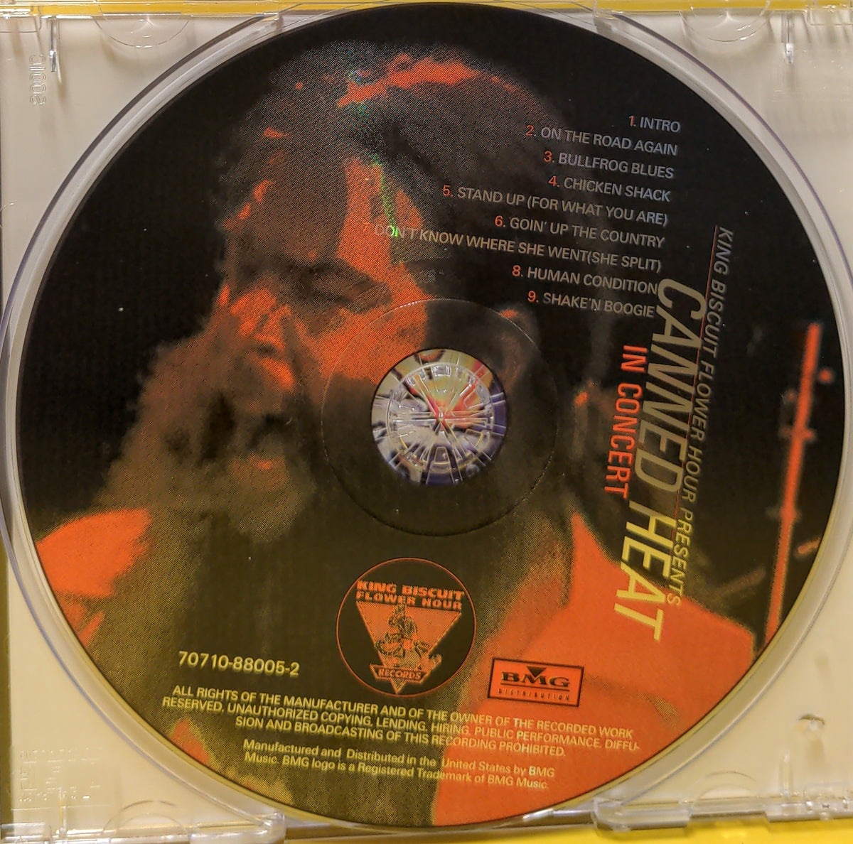 Canned Heat - In Concert - 1996 - 70710-88005-2 Used - EX - CDs Canned Heat - In Concert - 1996 - 70710-88005-2 Used - EX - CDs