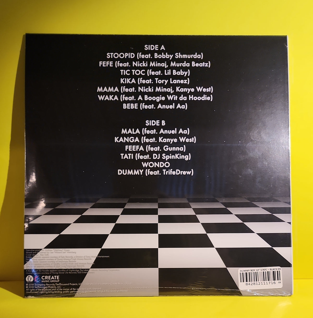 6IX9INE - Dummy Boy - 2019 - New - Sealed - Vinyl 6IX9INE - Dummy Boy - 2019 - New - Sealed - Vinyl