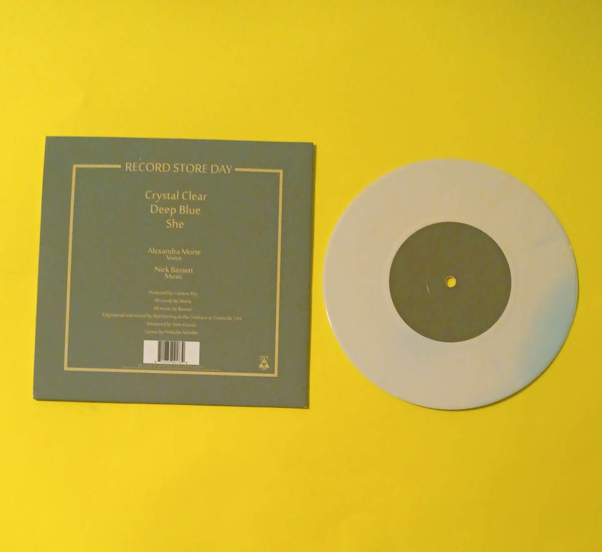 Camera Shy - Crystal Clear - 2015 - RFC: 124 New - NM - 7" Vinyl Camera Shy - Crystal Clear - 2015 - RFC: 124 New - NM - 7" Vinyl