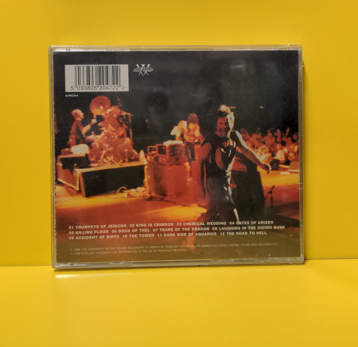 Bruce Dickinson - Scream For Me Brazil - 1999 - AIRCD4 New - Sealed - CDs Bruce Dickinson - Scream For Me Brazil - 1999 - AIRCD4 New - Sealed - CDs