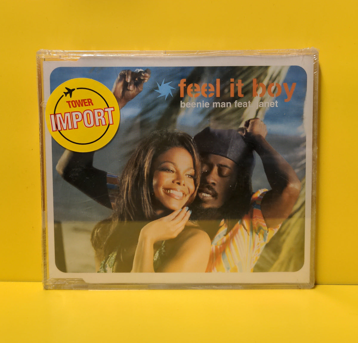 Beenie Man Feat. Janet - Feel It Boy - 2002 - 7243 5 46718 2 1 New - Sealed - CDs Beenie Man Feat. Janet - Feel It Boy - 2002 - 7243 5 46718 2 1 New - Sealed - CDs