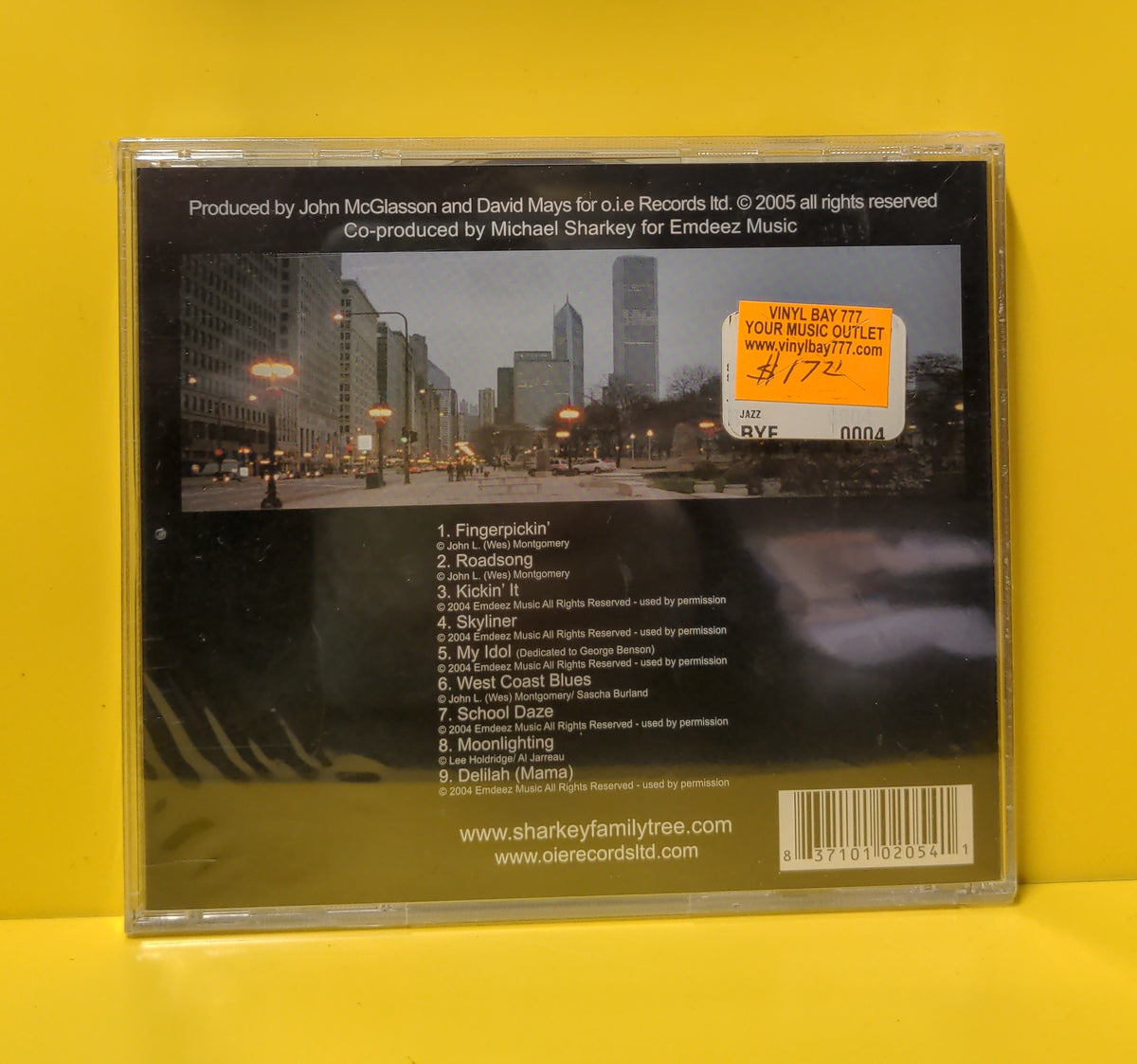 Isaiah Sharkey & the Family Tree - Skyliner - 2005 - 339-82734 New - Sealed - CDs Isaiah Sharkey & the Family Tree - Skyliner - 2005 - 339-82734 New - Sealed - CDs