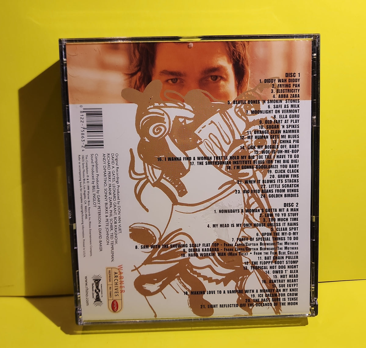 Captain Beefheart & The Magic Band - The Dust Blows Forward (An Anthology) - 1999 - R2 75863 Used - EX - CDs Captain Beefheart & The Magic Band - The Dust Blows Forward (An Anthology) - 1999 - R2 75863 Used - EX - CDs