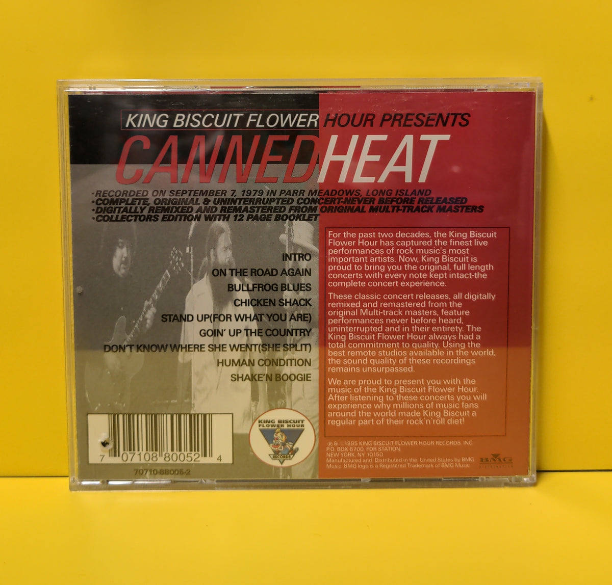 Canned Heat - In Concert - 1996 - 70710-88005-2 Used - EX - CDs Canned Heat - In Concert - 1996 - 70710-88005-2 Used - EX - CDs