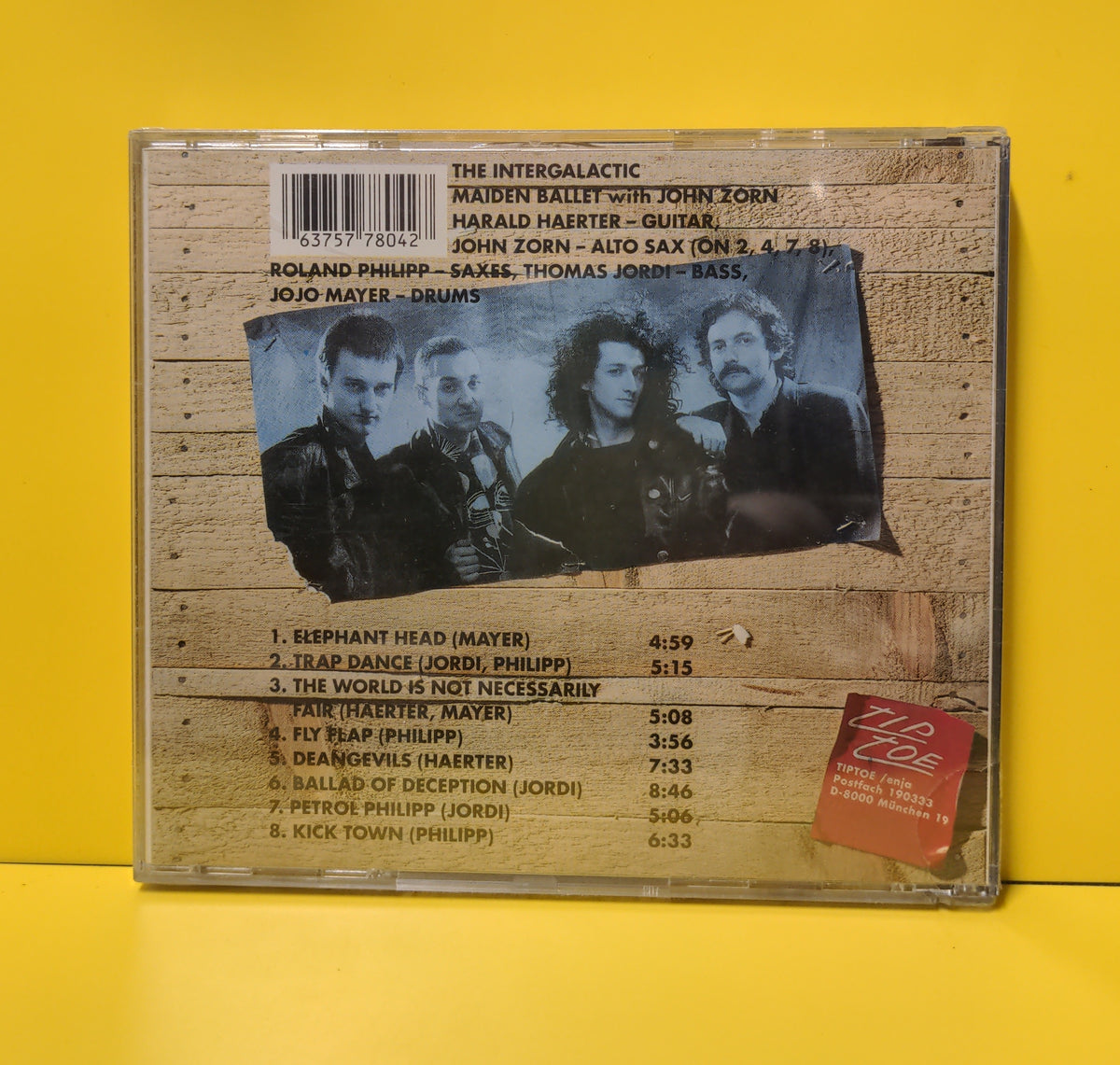 The Intergalactic Maiden Ballet With John Zorn - Square Dance - 1990 - 888804 New - Sealed - CDs The Intergalactic Maiden Ballet With John Zorn - Square Dance - 1990 - 888804 New - Sealed - CDs