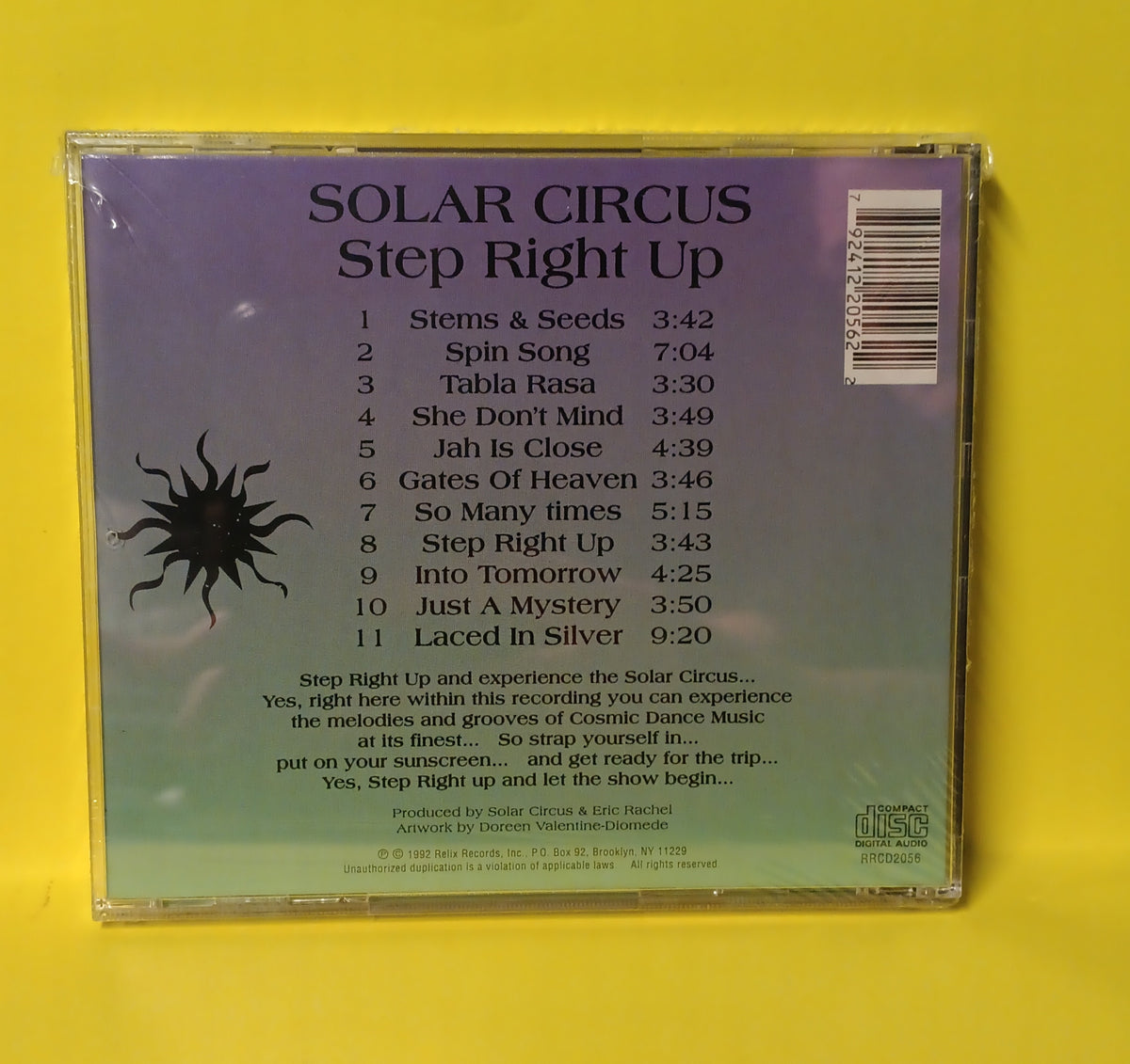 Solar Circus - Step Right Up - 1992 - RRCD2056 New - Sealed - CDs Solar Circus - Step Right Up - 1992 - RRCD2056 New - Sealed - CDs