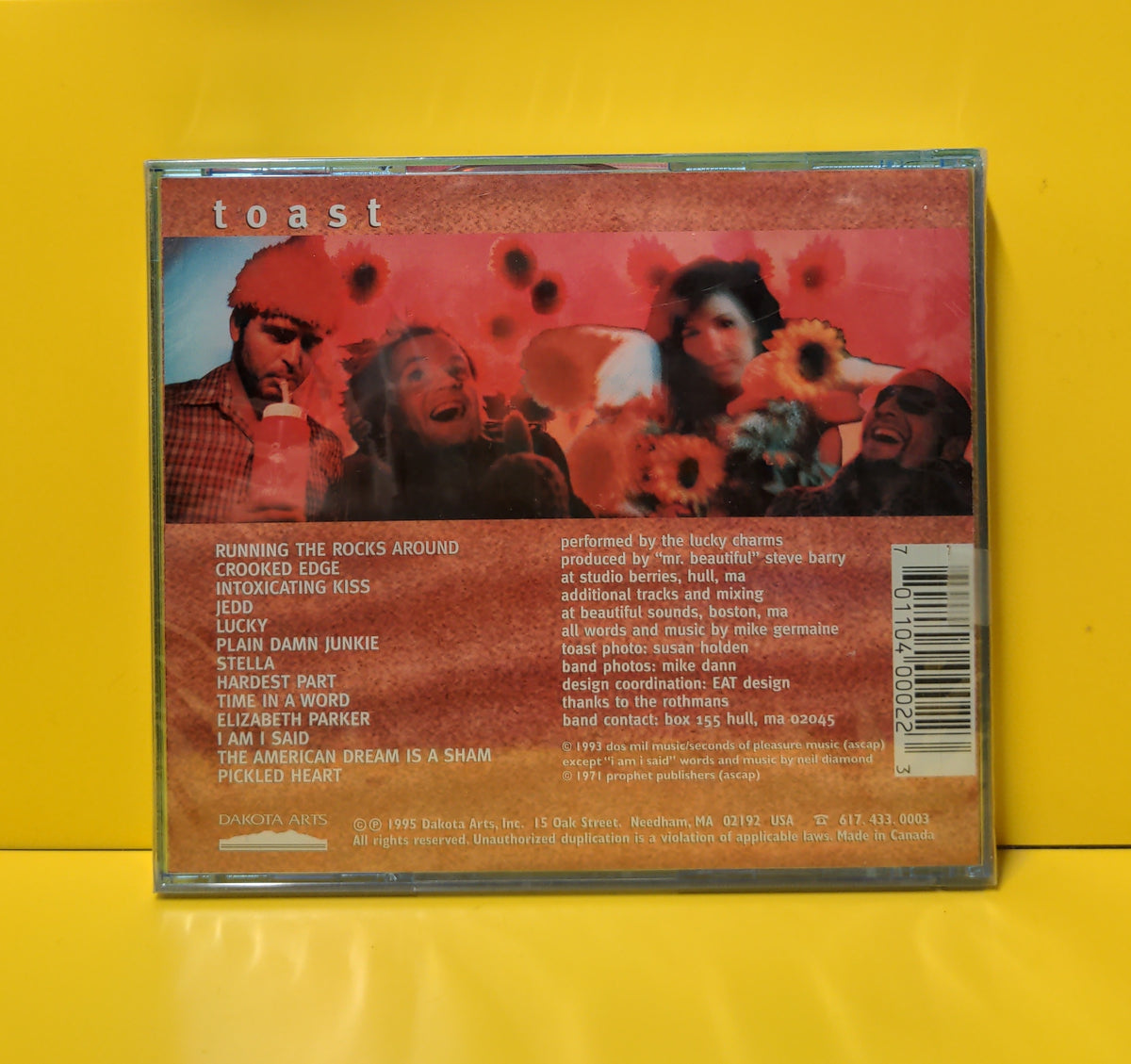 The Lucky Charms - Toast - 1995 - DA 40002-2 New - Sealed - CDs The Lucky Charms - Toast - 1995 - DA 40002-2 New - Sealed - CDs