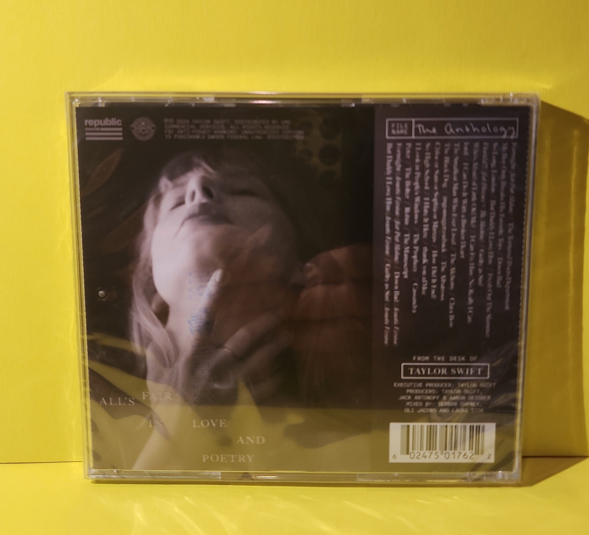 Taylor Swift - The Tortured Poets Department: The Anthology - 2024 - 602475017622 New - Sealed - CDs Taylor Swift - The Tortured Poets Department: The Anthology - 2024 - 602475017622 New - Sealed - CDs