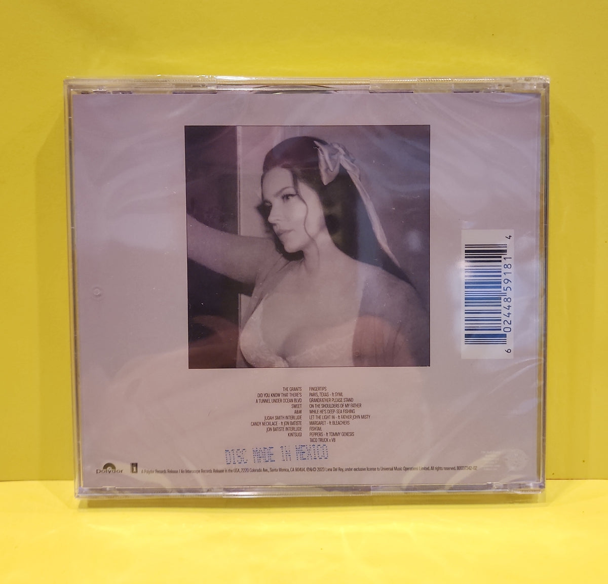 Lana Del Rey - Did You Know That There's A Tunnel Under Ocean Blvd - 2023 - 4859181 New - Sealed - CDs Lana Del Rey - Did You Know That There's A Tunnel Under Ocean Blvd - 2023 - 4859181 New - Sealed - CDs