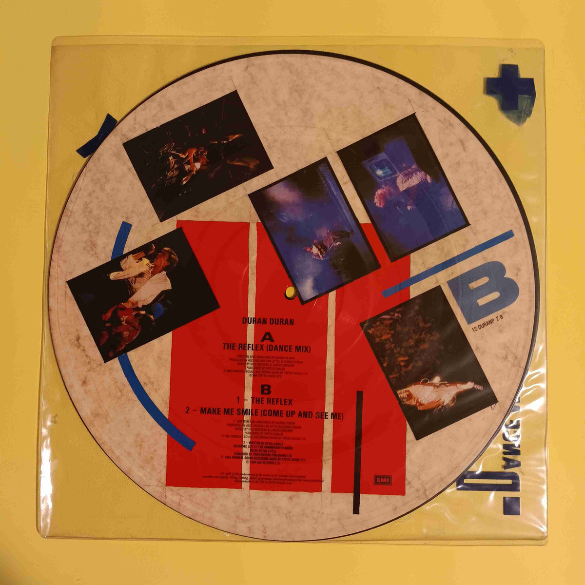 Duran Duran - The Reflex UK Picture Disc - 1984 - 12DURANP 2 Used - VG+ - Vinyl Duran Duran - The Reflex UK Picture Disc - 1984 - 12DURANP 2 Used - VG+ - Vinyl