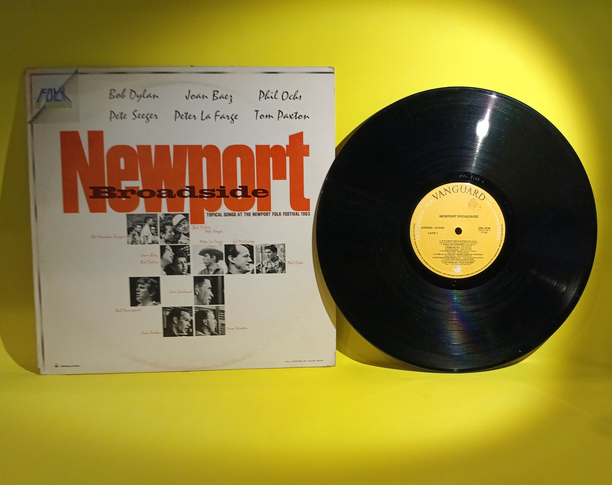 Various - Newport Broadside (Italy) - 1978 - ORL 8196 Used - VG++ - Vinyl Various - Newport Broadside (Italy) - 1978 - ORL 8196 Used - VG++ - Vinyl