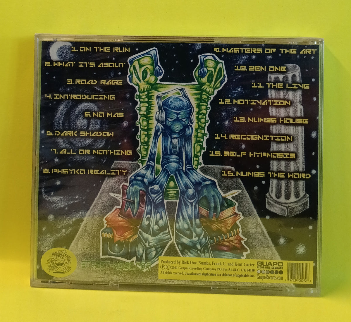 Numbs - The Word - 2001 - GRC007 New - Sealed - Rare Hip Hop CD Numbs - The Word - 2001 - GRC007 New - Sealed - Rare Hip Hop CD