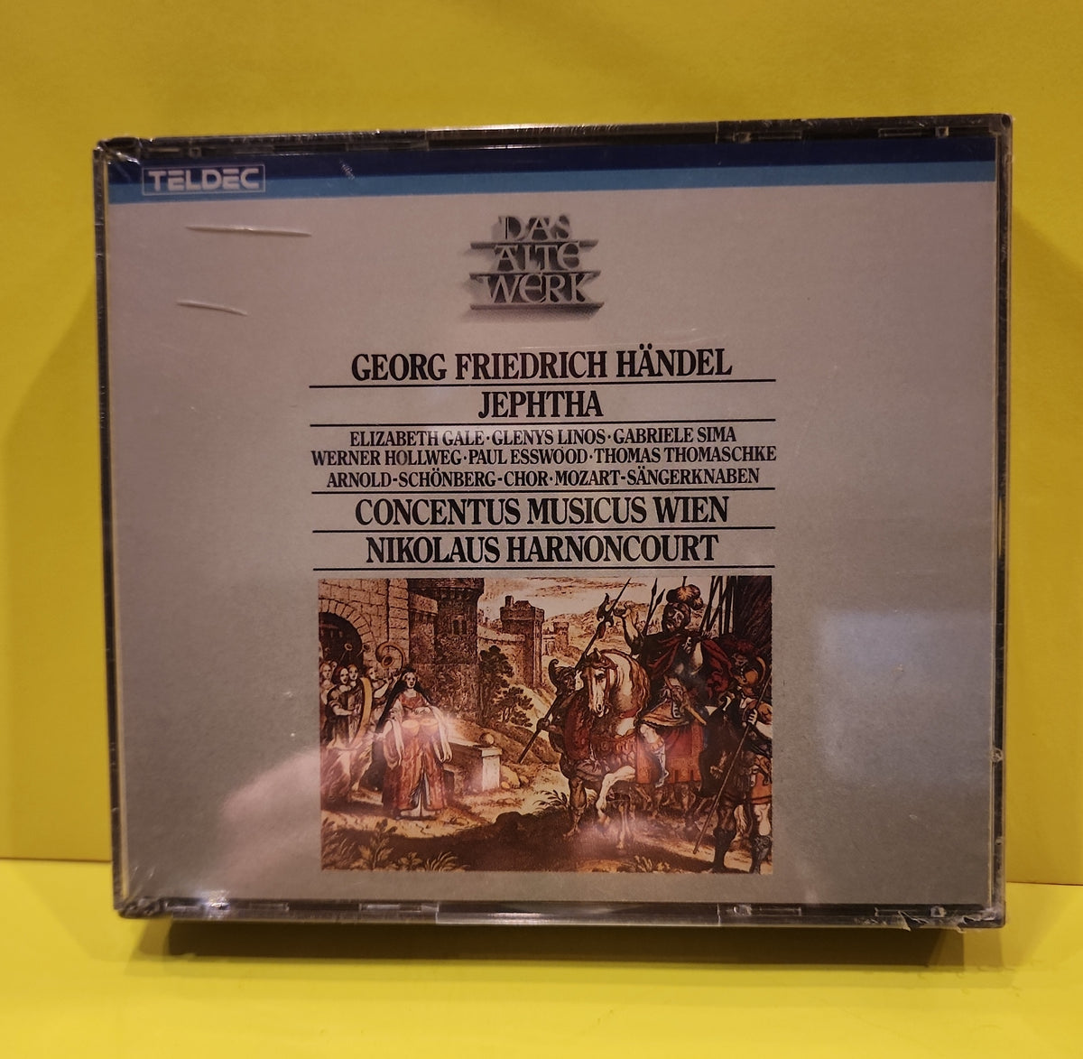 Georg Friedrich Handel - Jephtha - 1985 - 8.35499 ZB New - Sealed - CDs Georg Friedrich Handel - Jephtha - 1985 - 8.35499 ZB New - Sealed - CDs