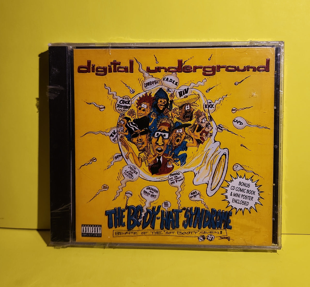 Digital Underground - The "Body-Hat" Syndrome - 1993 - TBCD 1080 New - Sealed - CDs Digital Underground - The "Body-Hat" Syndrome - 1993 - TBCD 1080 New - Sealed - CDs