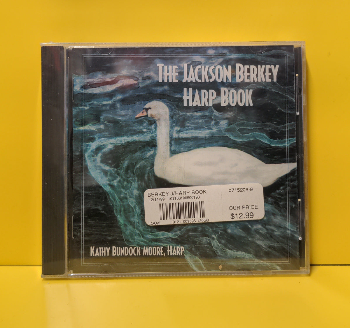 Kathy Bundock Moore, Jackson Berkey - The Jackson Berkey Harp Book - 1997 - SDG CD971 New - Sealed - CDs Kathy Bundock Moore, Jackson Berkey - The Jackson Berkey Harp Book - 1997 - SDG CD971 New - Sealed - CDs