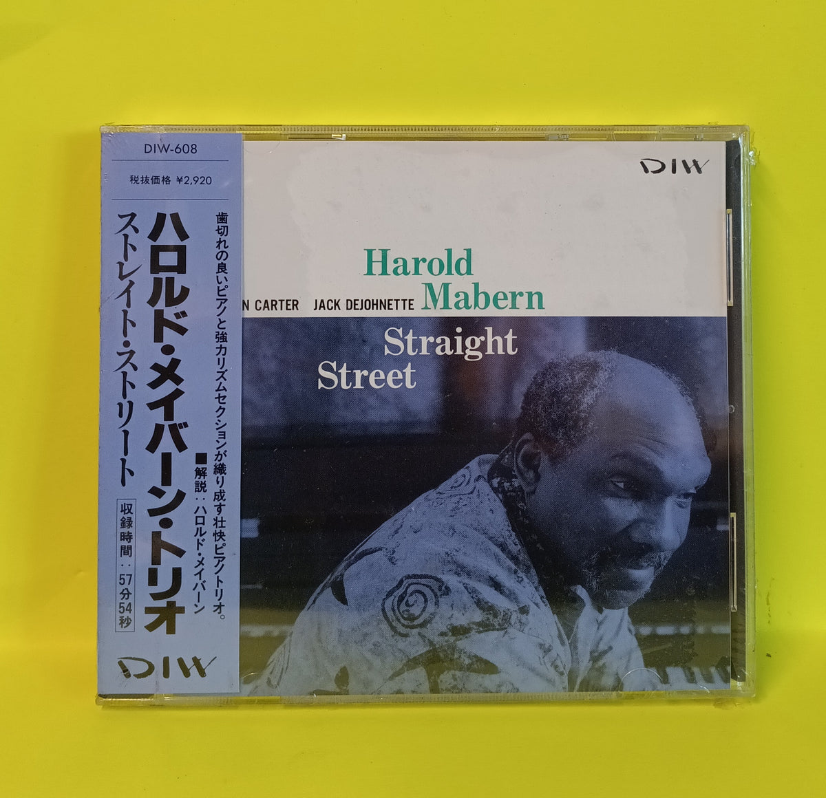 Harold Mabern - Straight Street - 1991 Japan - DIW 608 New - Sealed - CDs Harold Mabern - Straight Street - 1991 Japan - DIW 608 New - Sealed - CDs