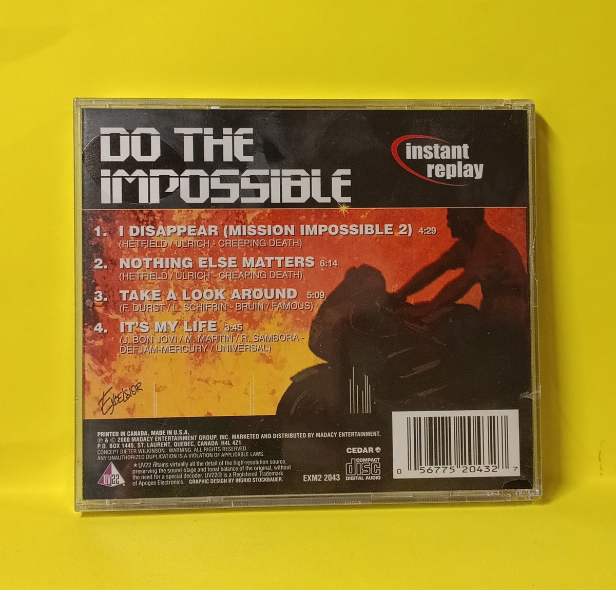 Various - Do The Impossible (Coundown Mixmasters) - 2000 - EXM2 2043 New - Sealed - CDs Various - Do The Impossible (Coundown Mixmasters) - 2000 - EXM2 2043 New - Sealed - CDs