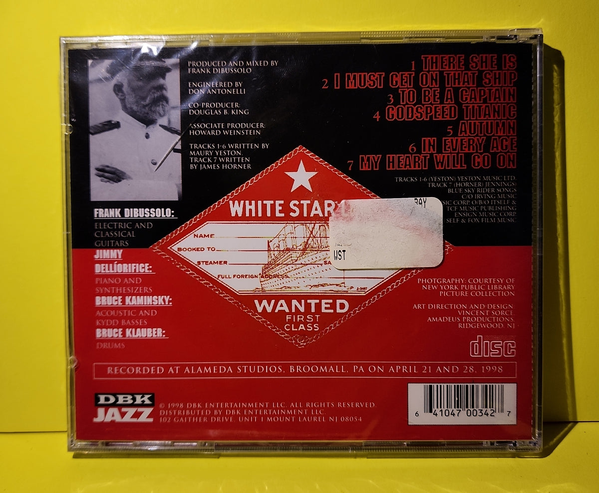 Frank Dibussolo Quartet - Titanic - 1998 - 70034 New - Sealed - CDs Frank Dibussolo Quartet - Titanic - 1998 - 70034 New - Sealed - CDs