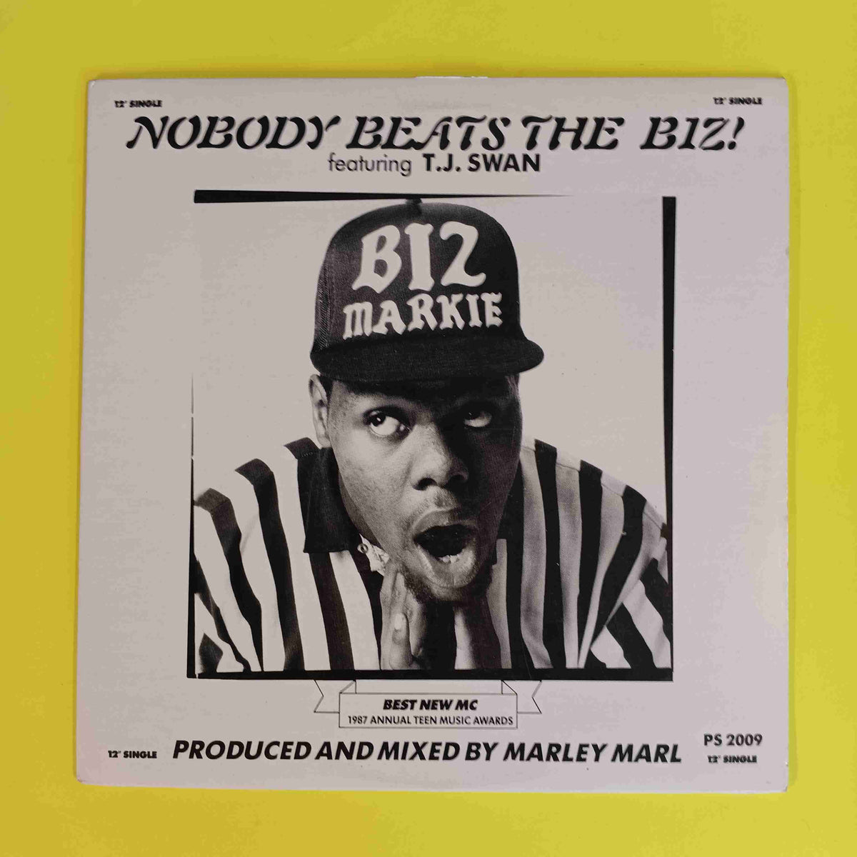 Biz Markie - Nobody Beats the Biz - 1987 - PS 2009 Used - VG+ - Vinyl Biz Markie - Nobody Beats the Biz - 1987 - PS 2009 Used - VG+ - Vinyl