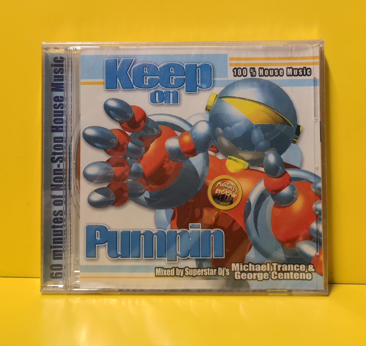 Michael Trance & George Centeno - Keep On Pumpin - 1999 - FGM 2007-2 New - Sealed - CDs Michael Trance & George Centeno - Keep On Pumpin - 1999 - FGM 2007-2 New - Sealed - CDs