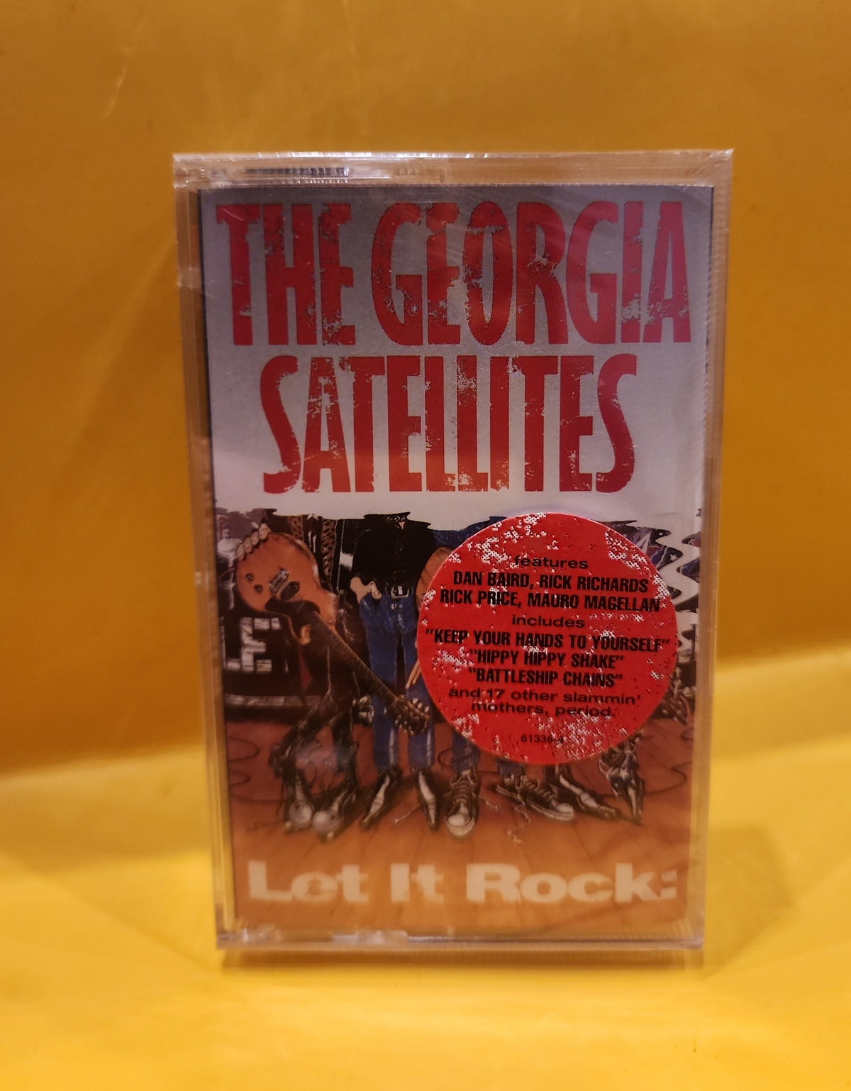 The Georgia Satellites - Let it Rock - 1993 - New - Sealed - cassettes The Georgia Satellites - Let it Rock - 1993 - New - Sealed - cassettes