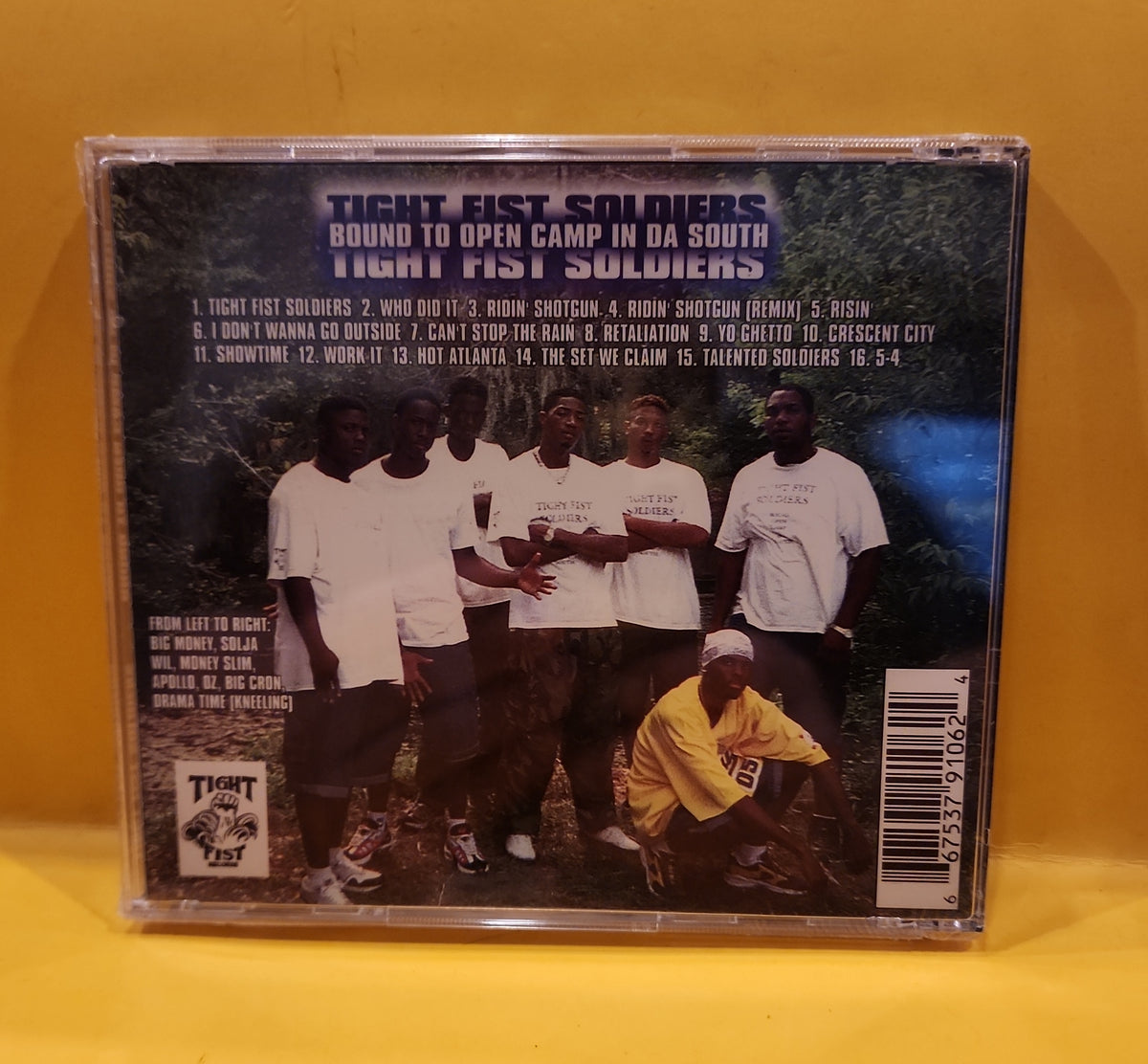 Tight Fist Soldiers - Bound To Open Camp In Da South - 1998 - New - Sealed - CDs Tight Fist Soldiers - Bound To Open Camp In Da South - 1998 - New - Sealed - CDs