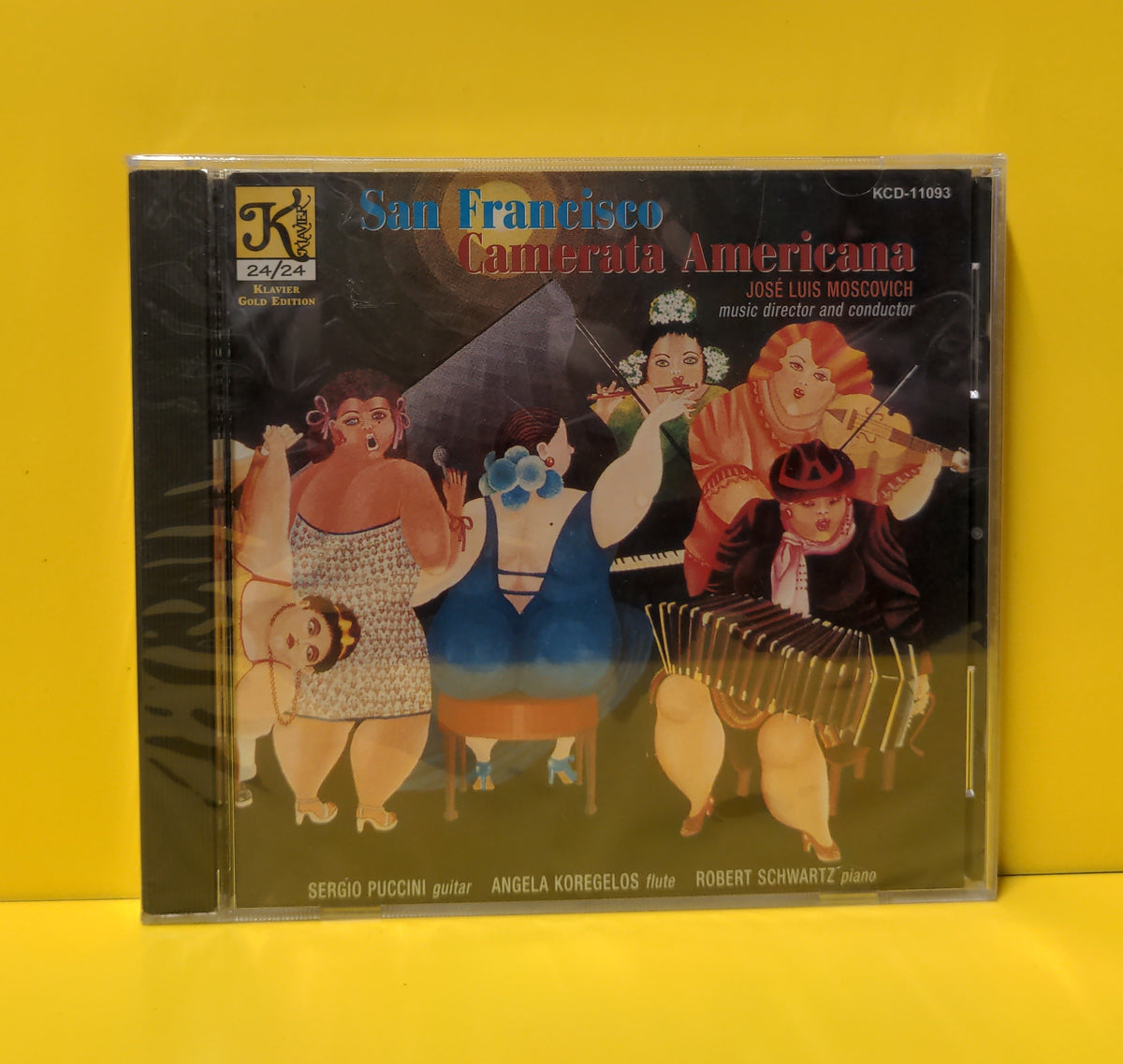 San Francisco Camerata Americana, José Luis Moscovich - San Francisco Camerata Americana - 1998 - KCD-11093 New - Sealed - CDs San Francisco Camerata Americana, José Luis Moscovich - San Francisco Camerata Americana - 1998 - KCD-11093 New - Sealed - CDs