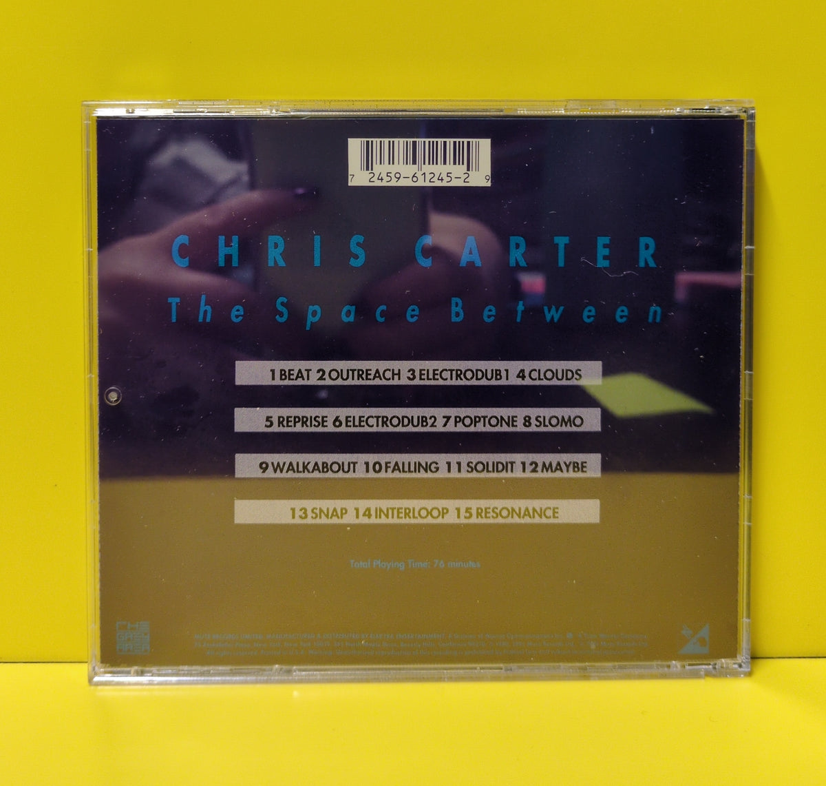 Chris Carter - The Space Between - 1991 - 61245-2 Used - EX - CDs Chris Carter - The Space Between - 1991 - 61245-2 Used - EX - CDs