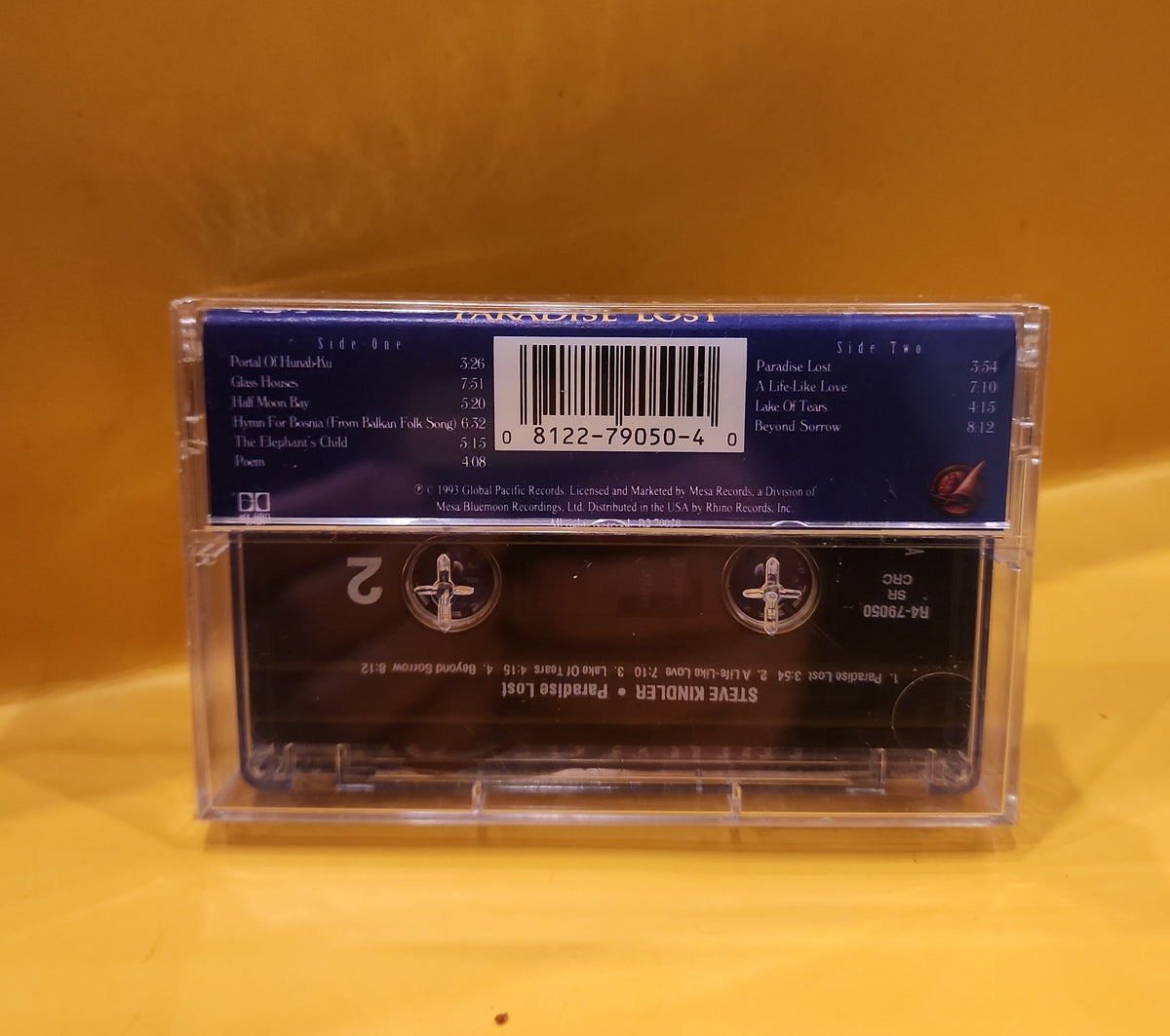 Steve Kindler - Paradise - 1993 - R4 79050 New - Sealed - cassettes Steve Kindler - Paradise - 1993 - R4 79050 New - Sealed - cassettes