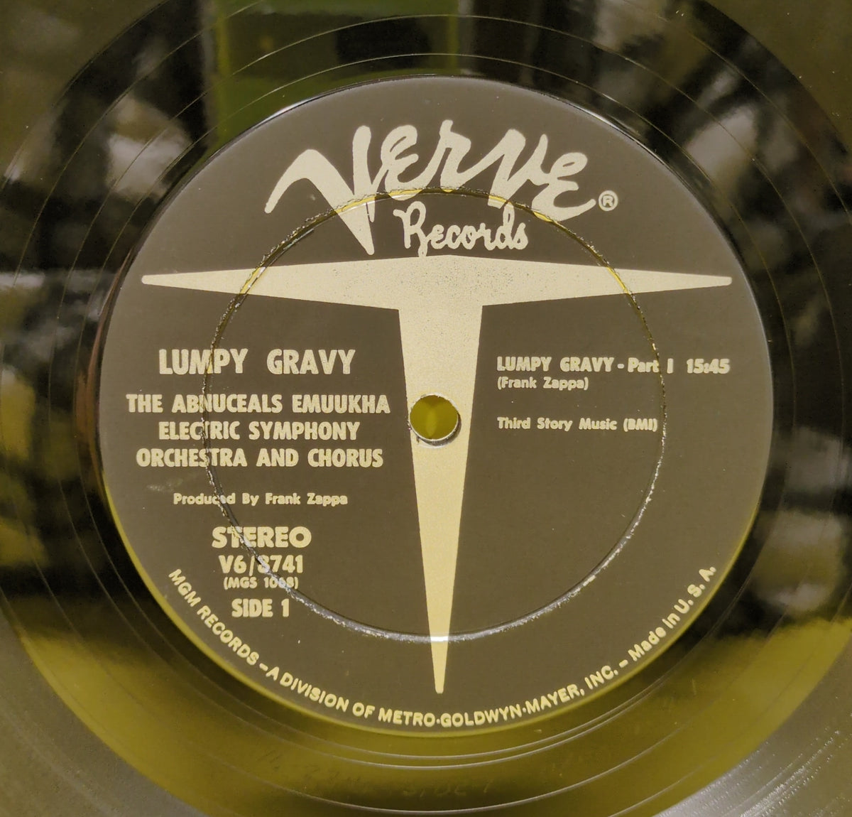 Frank Zappa Conducts The Abnuceals Emuukha Electric Symphony Orchestra & Chous - Lumpy Gravy - 1968 - V6-8741 Used - VG++ - Vinyl Frank Zappa Conducts The Abnuceals Emuukha Electric Symphony Orchestra & Chous - Lumpy Gravy - 1968 - V6-8741 Used - VG++ - Vinyl