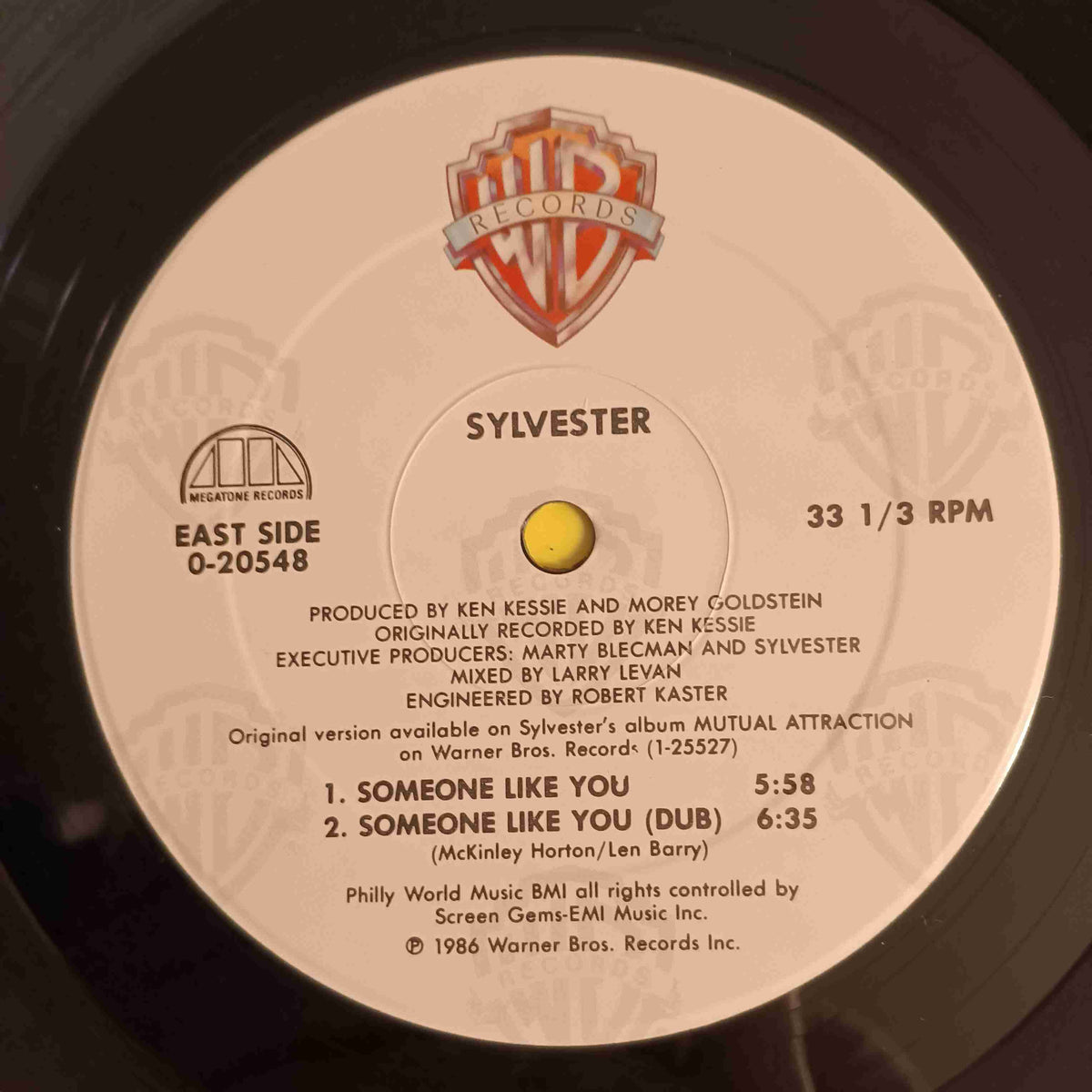 Sylvester - Someone Like You 12" - 1986 - 20548-0 A Used - NM - Vinyl Sylvester - Someone Like You 12" - 1986 - 20548-0 A Used - NM - Vinyl