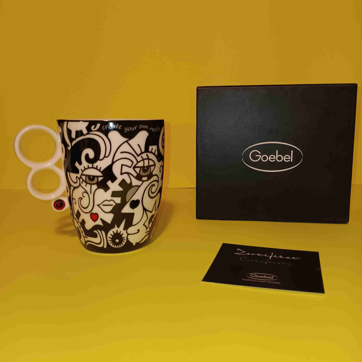 Billy The Artist - Two In One - Cup / Mug - New - Art Billy The Artist - Two In One - Cup / Mug - New - Art
