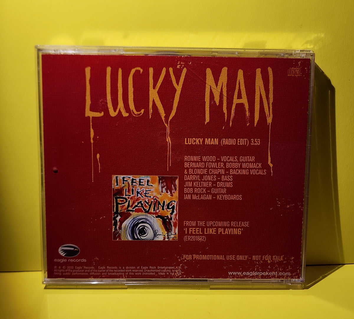Ronnie Wood - Lucky Man - 2010 - CDPRO201832 Used - NM - CDs Ronnie Wood - Lucky Man - 2010 - CDPRO201832 Used - NM - CDs