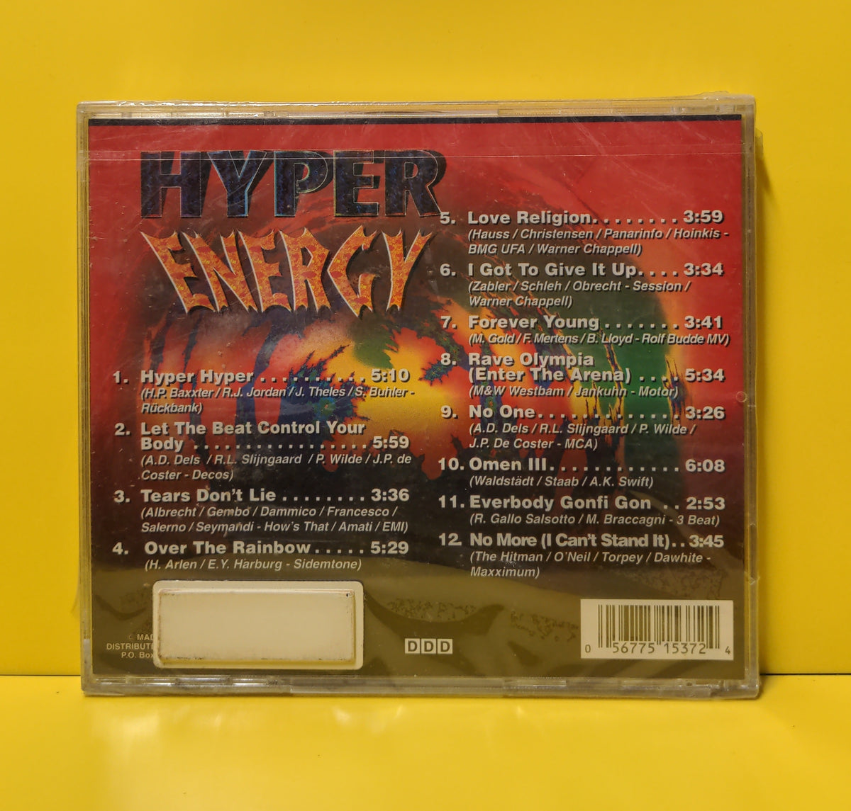 Various - Hyper Energy (Countdown Mixmasters) - EXM-2-1537 New - Sealed - CDs Various - Hyper Energy (Countdown Mixmasters) - EXM-2-1537 New - Sealed - CDs