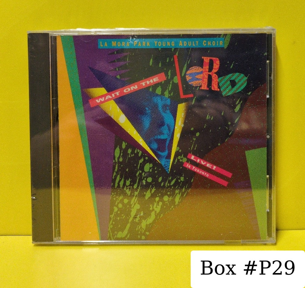 La Mora Park Young Adult Choir - Wait On The Lord - 1990 - D2-71800 - New - Sealed - CDs La Mora Park Young Adult Choir - Wait On The Lord - 1990 - D2-71800 - New - Sealed - CDs