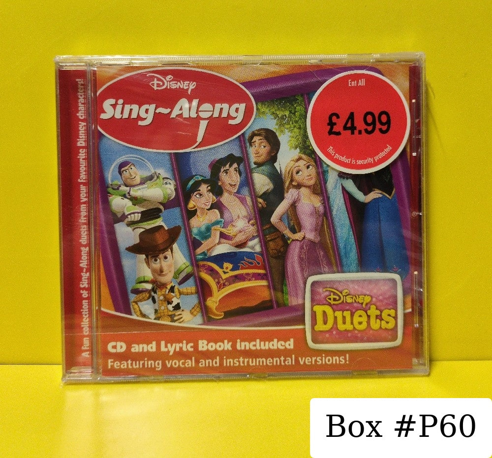 Various - Disney Sing-Along: Disney Duets - 2017 - 0050087358990 - New - Sealed - CDs - European Import Various - Disney Sing-Along: Disney Duets - 2017 - 0050087358990 - New - Sealed - CDs - European Import