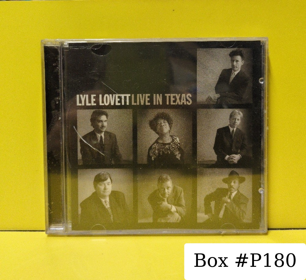 Lyle Lovett - Live In Texas - 1999 - MCAD-11964 - New - Sealed