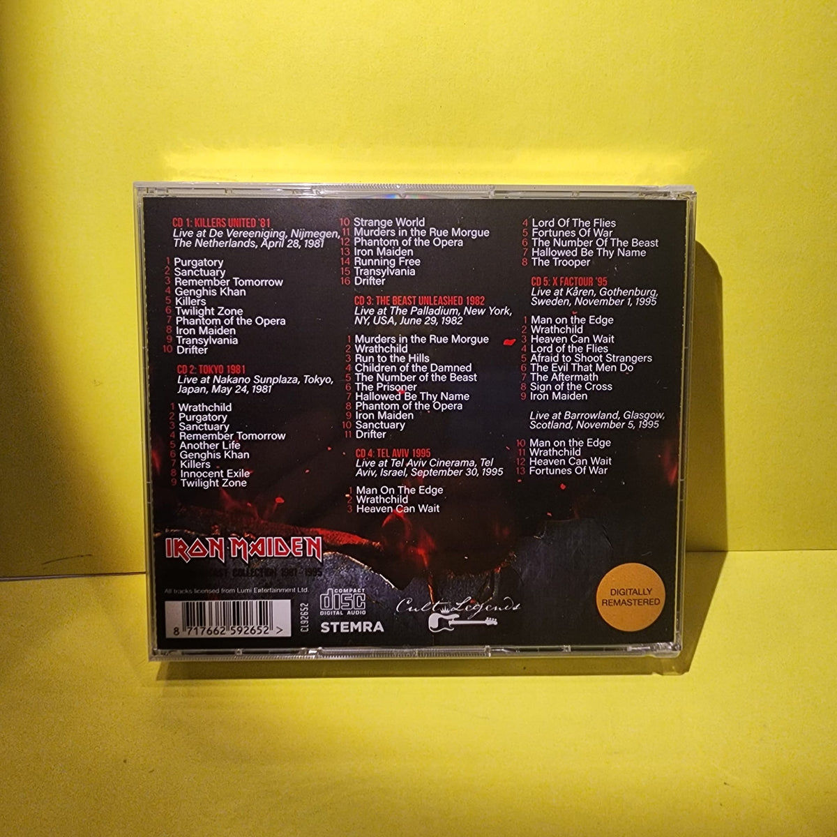 Iron Maiden - The Broadcast Collection 1981-1995 - 2023 - CL92652 New - Sealed - CDs Iron Maiden - The Broadcast Collection 1981-1995 - 2023 - CL92652 New - Sealed - CDs