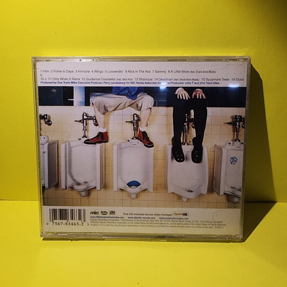 Little-T And One Track Mike. - Fome Is Dape / Promo - 2001 - 83463-2 - New - Sealed - CDs Little-T And One Track Mike. - Fome Is Dape / Promo - 2001 - 83463-2 - New - Sealed - CDs