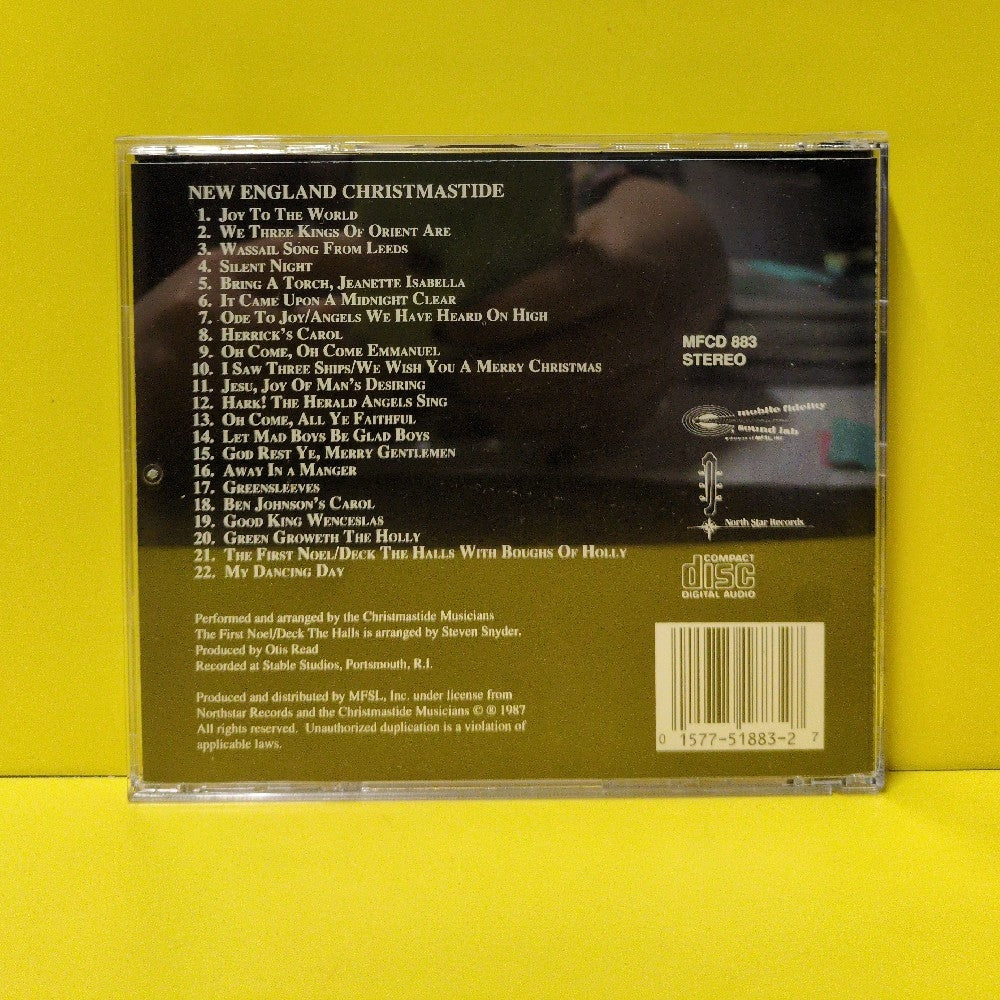 The Christmastide Musicians - New England Christmastide - MFCD 883 - Used - VG++ - CDs The Christmastide Musicians - New England Christmastide - MFCD 883 - Used - VG++ - CDs