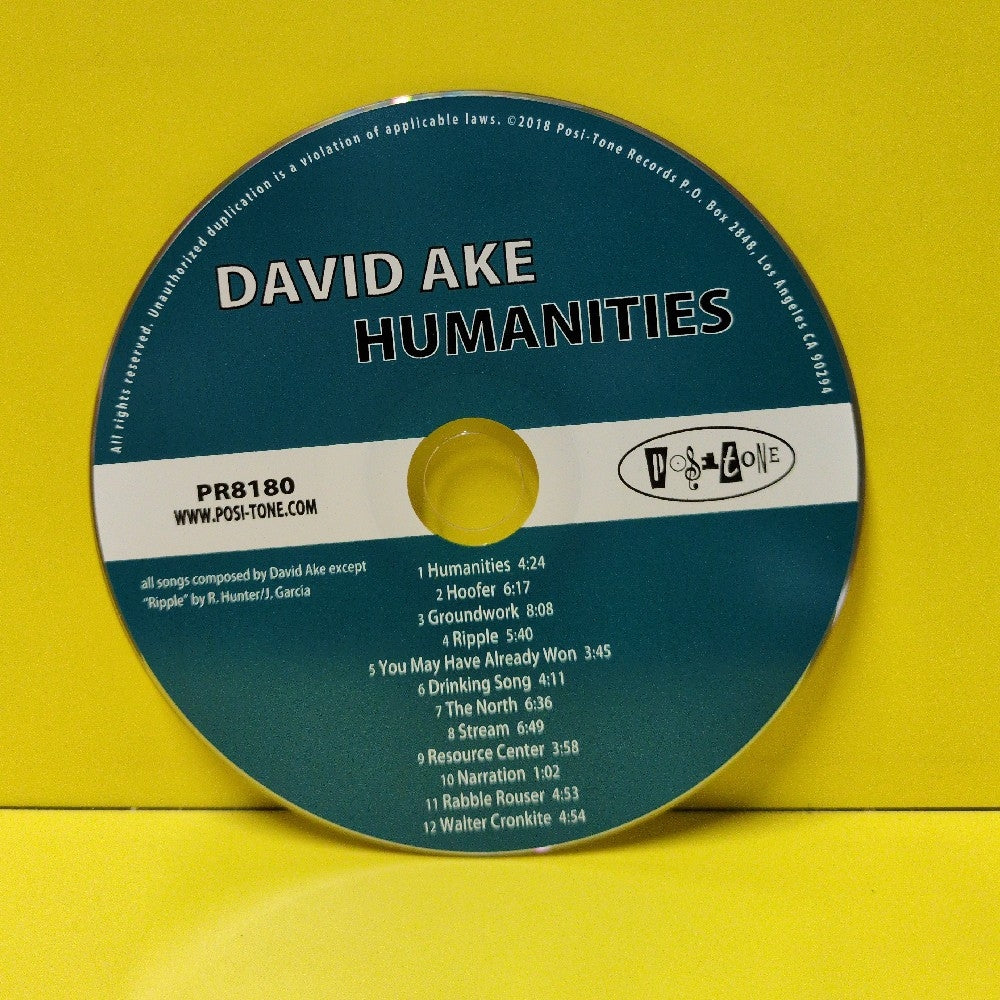 David Ake - Humanities - 2018 - PR8180 - Used - VG++ - CDs David Ake - Humanities - 2018 - PR8180 - Used - VG++ - CDs