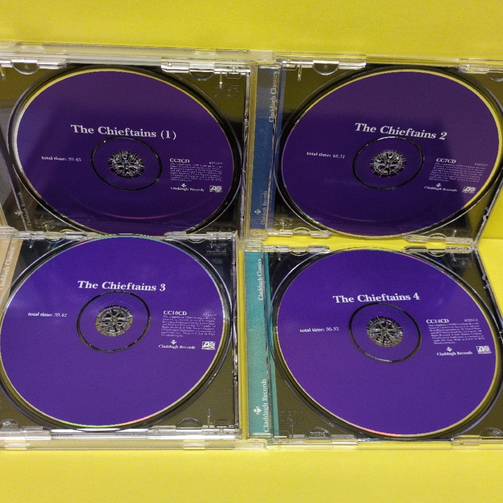 The Chieftains - From The Beginning: The Chieftains 1 To 4 - 1999 - 83257-2 - Used - EX - CDs - 4xCD Box Set The Chieftains - From The Beginning: The Chieftains 1 To 4 - 1999 - 83257-2 - Used - EX - CDs - 4xCD Box Set