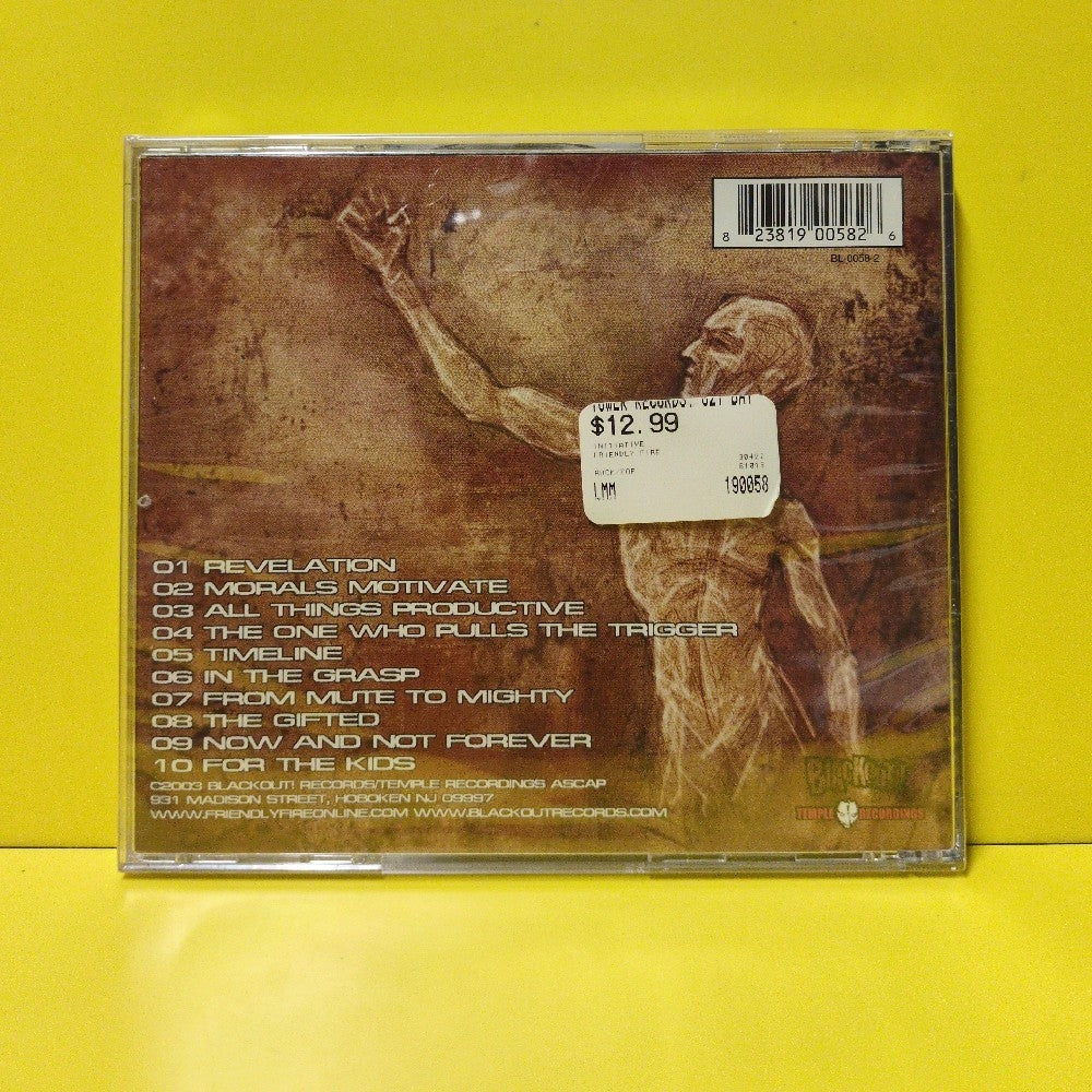 Friendly Fire - Initiative - 2003 - BL-0058-2 - New - Sealed - CDs Friendly Fire - Initiative - 2003 - BL-0058-2 - New - Sealed - CDs