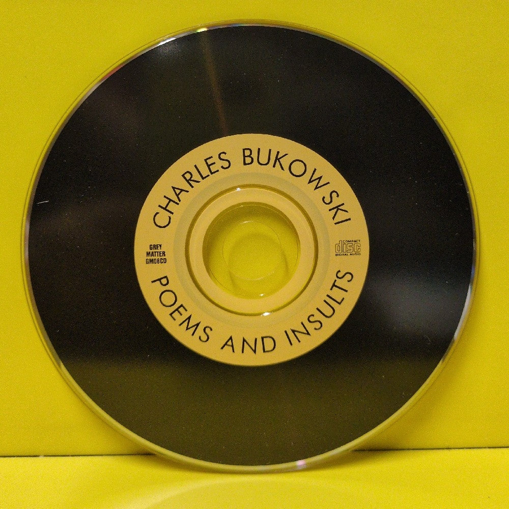 Charles Bukowski - Hostage / Poems And Insults - 1994-1996 - R2 71758 / GM08CD - Used - VG++ - CDs 2xCD Set Charles Bukowski - Hostage / Poems And Insults - 1994-1996 - R2 71758 / GM08CD - Used - VG++ - CDs 2xCD Set