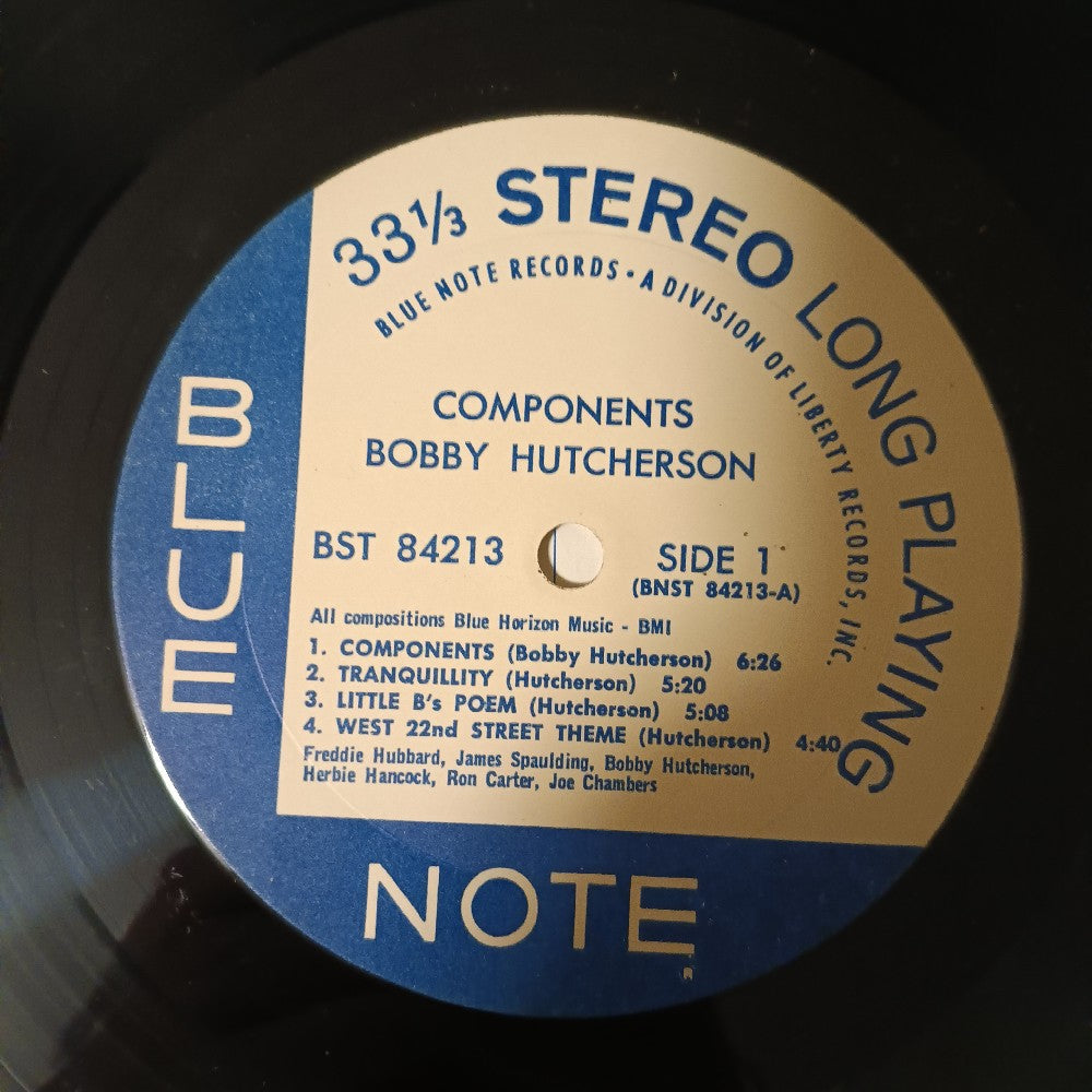 Bobby Hutcherson - Components w. Shrink - 1967 - BST 84213 - Used - VG++ - Vinyl Bobby Hutcherson - Components w. Shrink - 1967 - BST 84213 - Used - VG++ - Vinyl