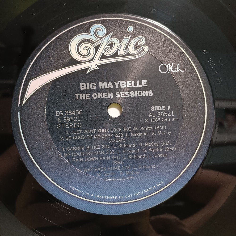 Big Maybelle - The Okeh Sessions - 1983 - EG 38456 - Used - VG++ - Vinyl Big Maybelle - The Okeh Sessions - 1983 - EG 38456 - Used - VG++ - Vinyl