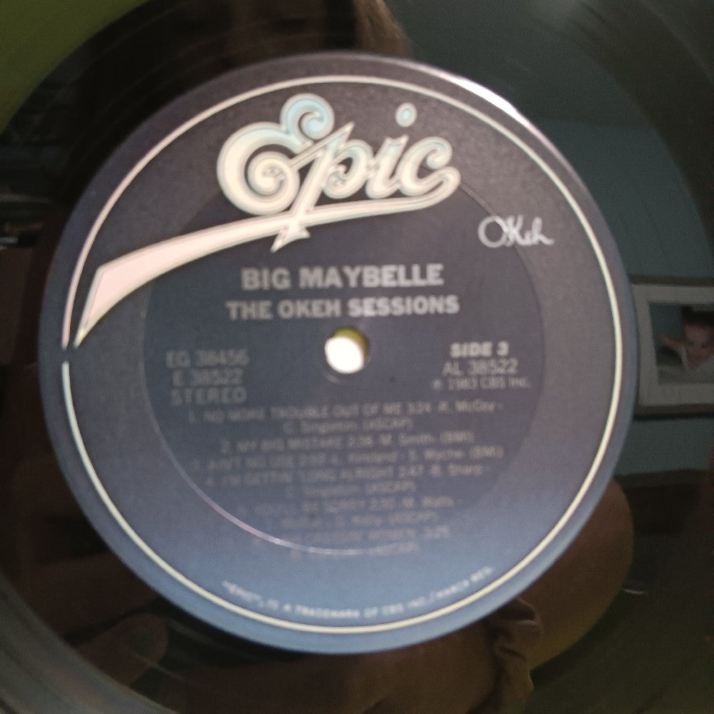 Big Maybelle - The Okeh Sessions - 1983 - EG 38456 - Used - VG++ - Vinyl Big Maybelle - The Okeh Sessions - 1983 - EG 38456 - Used - VG++ - Vinyl